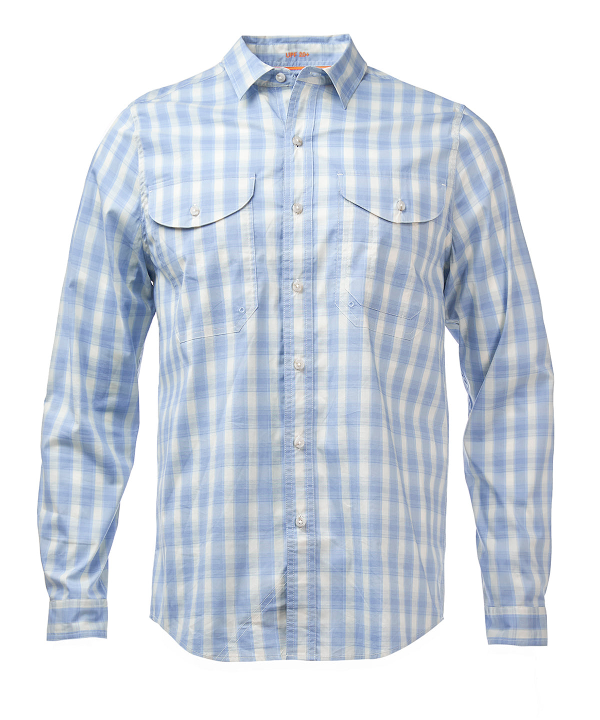 Camisa Natural Flex Hombre Atacama Azul Rockford