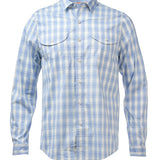 Camisa Natural Flex Hombre Atacama Azul Rockford