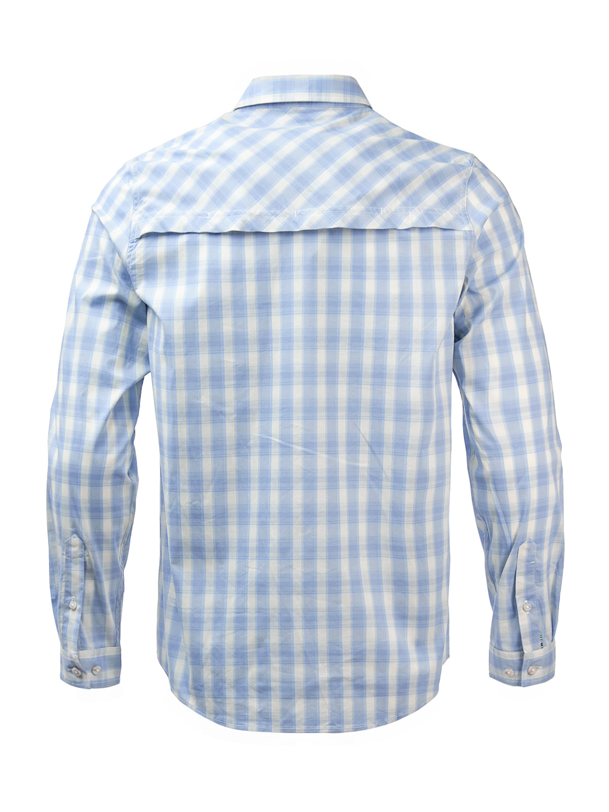 Camisa Natural Flex Hombre Atacama Azul Rockford