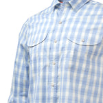 Camisa Natural Flex Hombre Atacama Azul Rockford