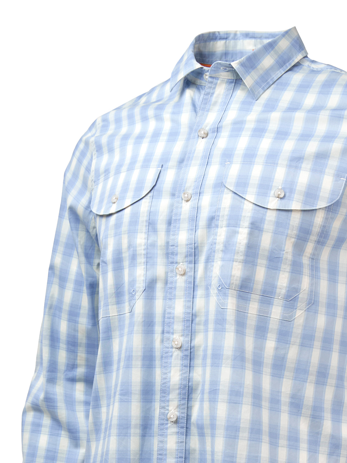 Camisa Natural Flex Hombre Atacama Azul Rockford