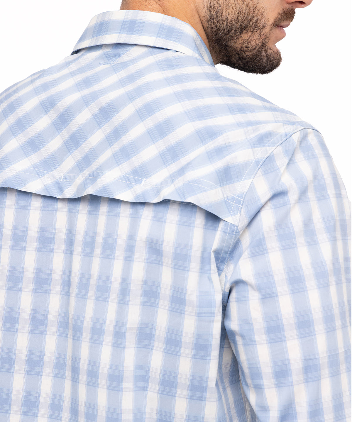 Camisa Natural Flex Hombre Atacama Azul Rockford