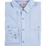 Camisa Natural Flex Hombre Chungara Azul Rockford