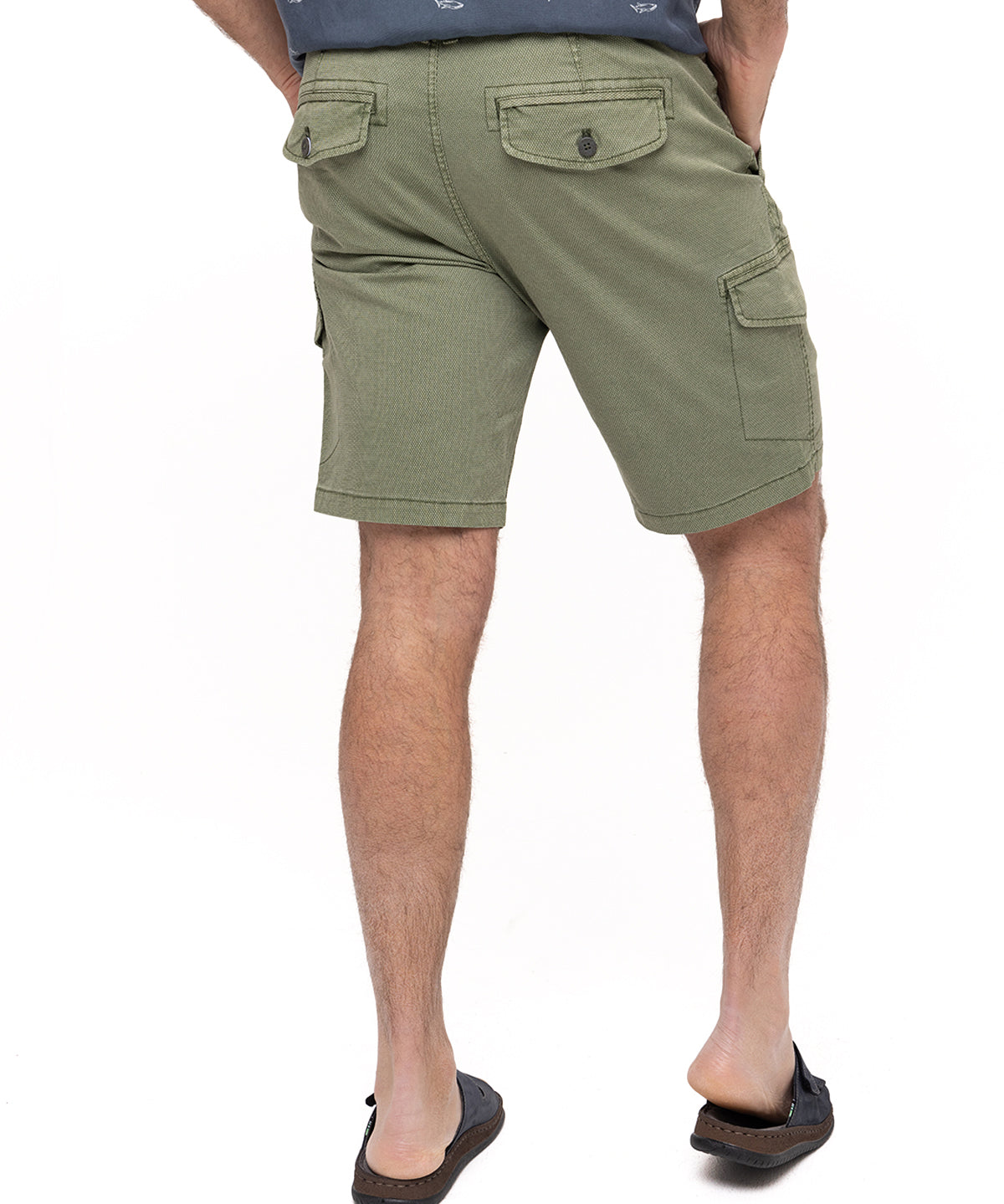 Short Natural Flex Hombre Kuna Verde Oscuro Rockford