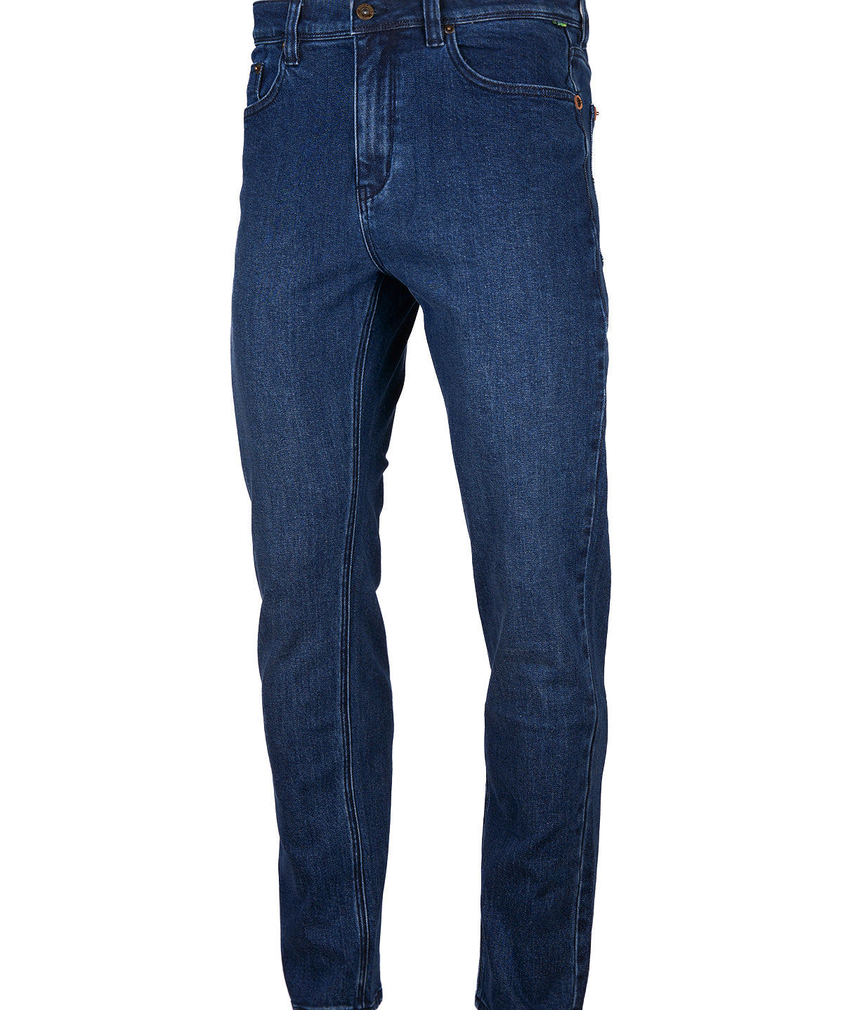 Jeans Algodón Orgánico Hombre Five Marino Rockford