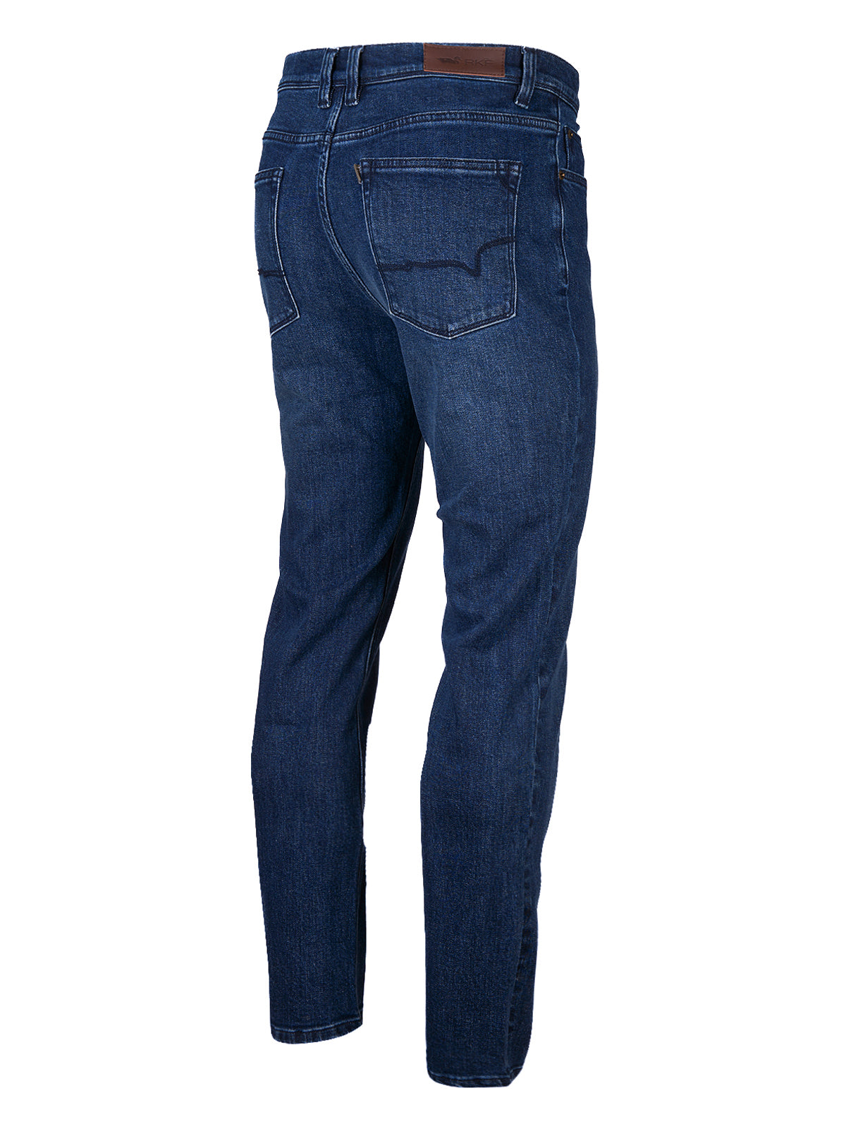 Jeans Algodón Orgánico Hombre Five Marino Rockford