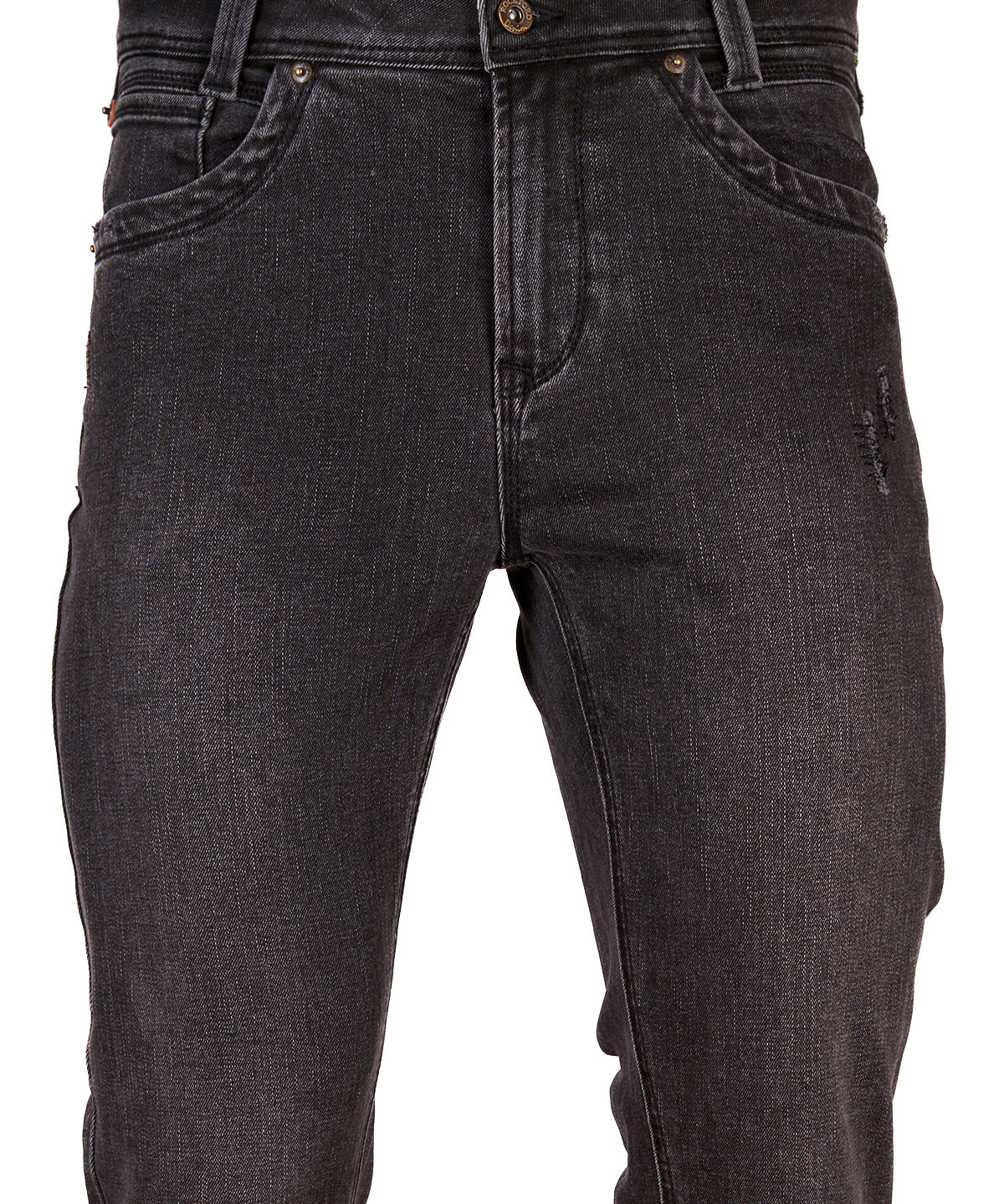 Jeans Algodón Orgánico Hombre Jack Gris Oscuro Rockford