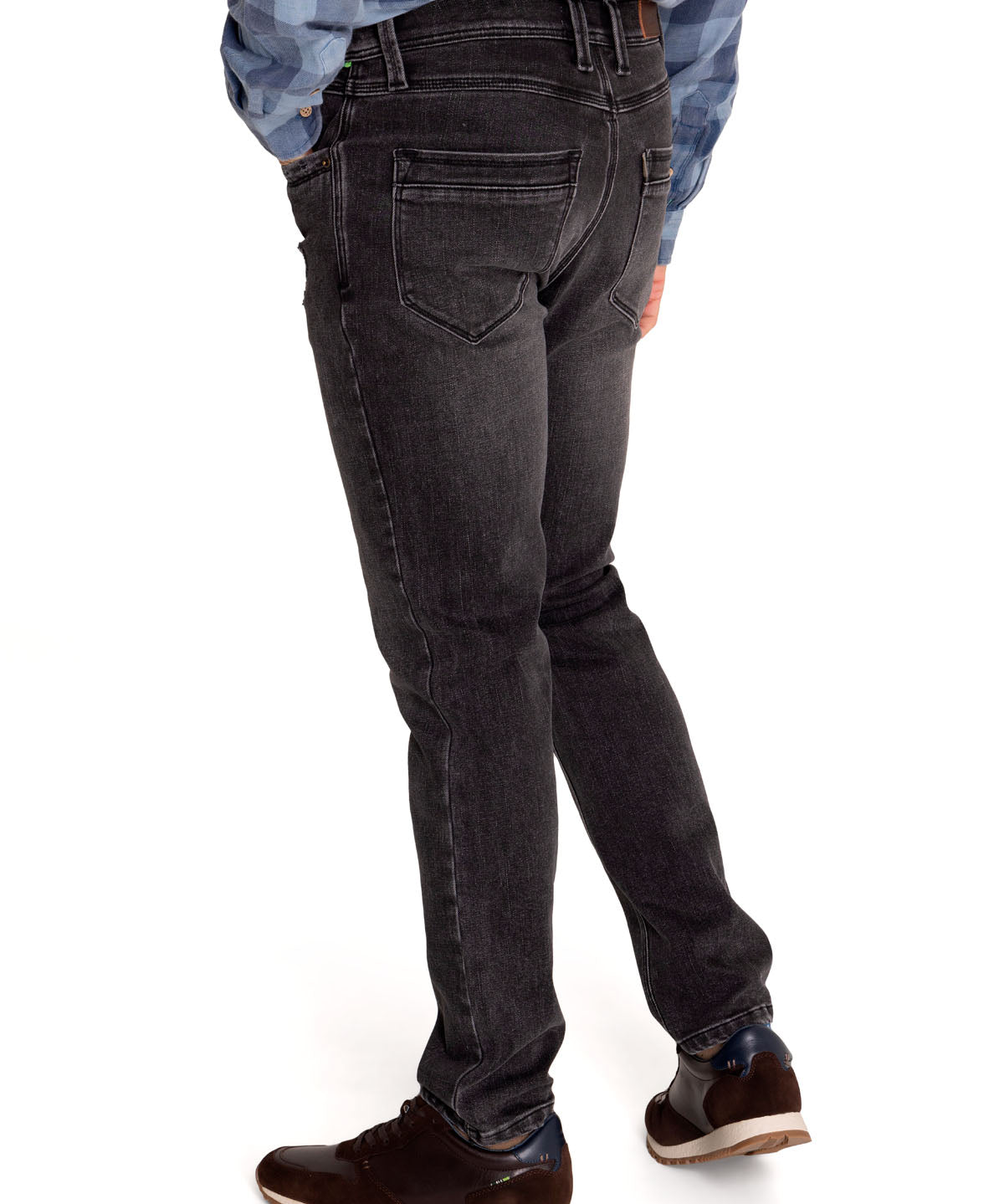 Jeans Algodón Orgánico Hombre Jack Gris Oscuro Rockford