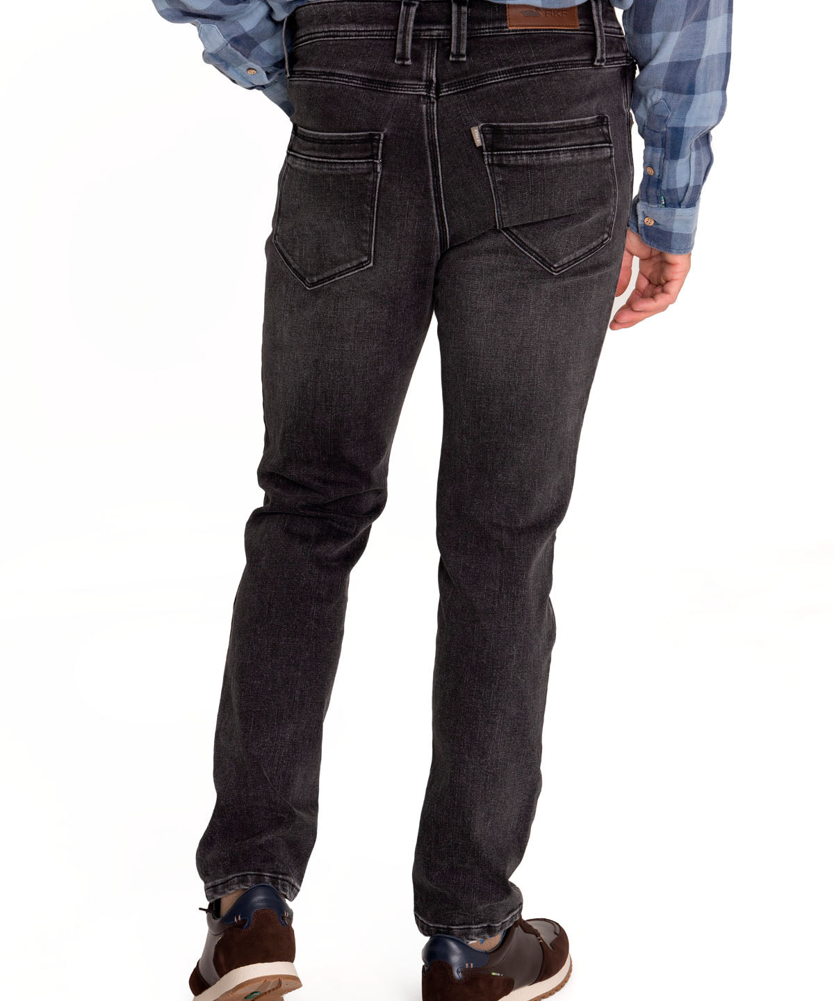 Jeans Algodón Orgánico Hombre Jack Gris Oscuro Rockford