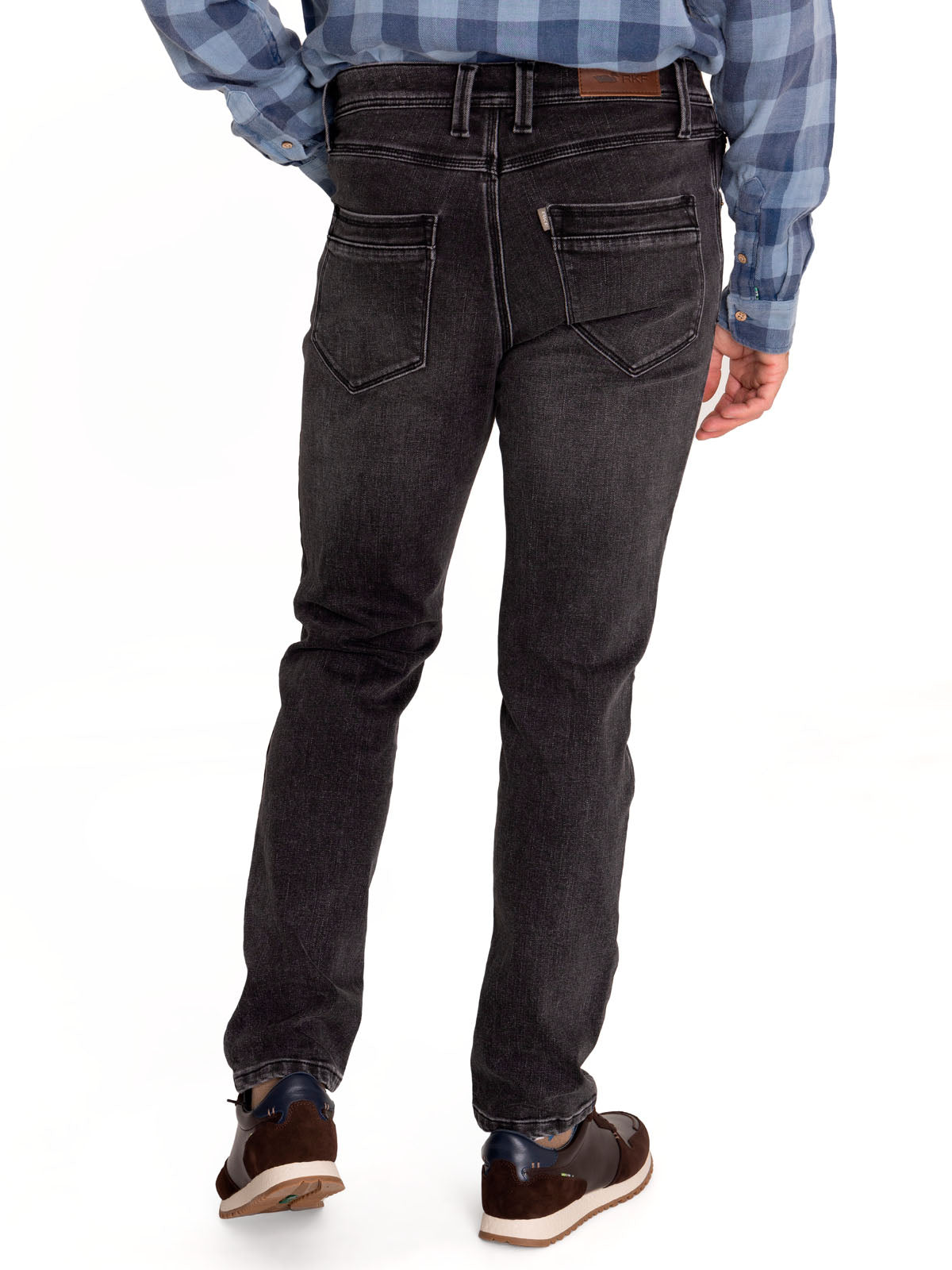 Jeans Algodón Orgánico Hombre Jack Gris Oscuro Rockford