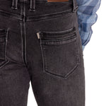 Jeans Algodón Orgánico Hombre Jack Gris Oscuro Rockford