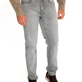 Jeans Natural Flex Hombre Baycolor Gris Rockford