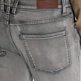 Jeans Natural Flex Hombre Baycolor Gris Rockford