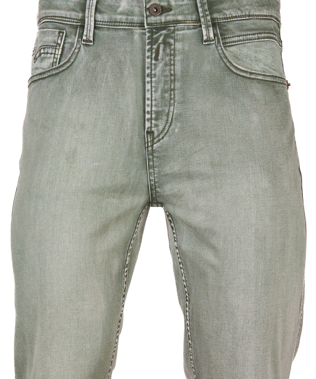 Jeans Natural Flex Hombre Baycolor Verde Rockford