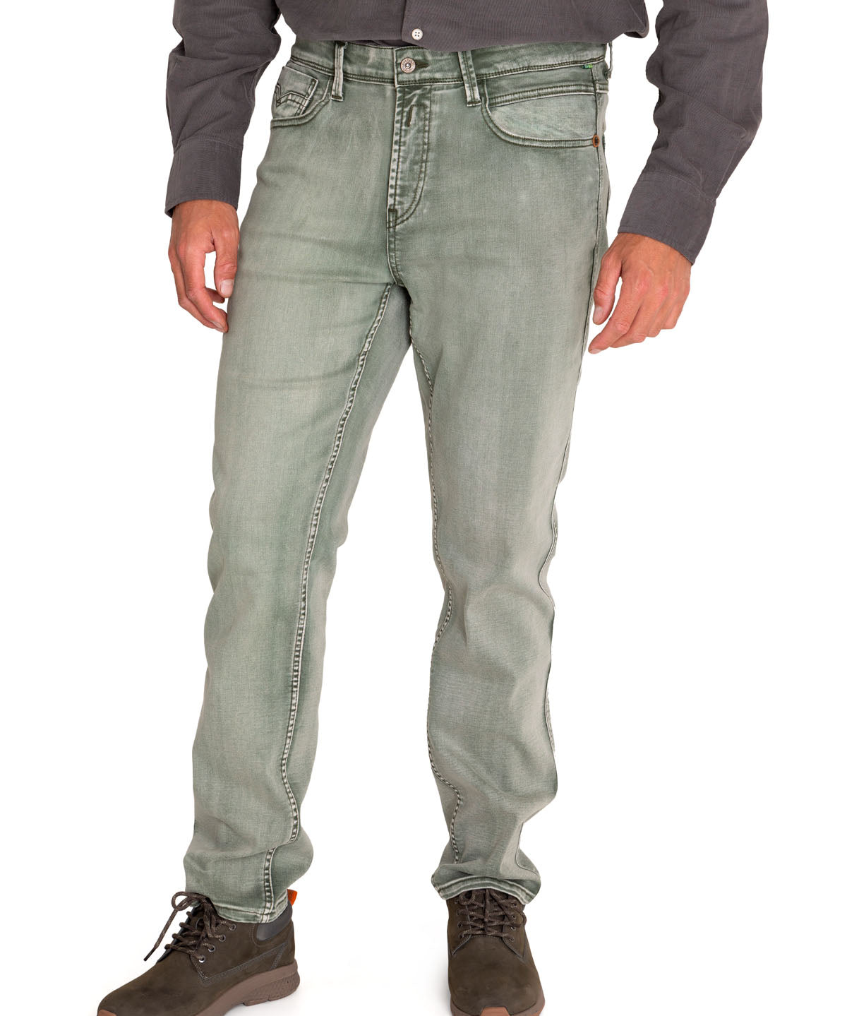 Jeans Natural Flex Hombre Baycolor Verde Rockford