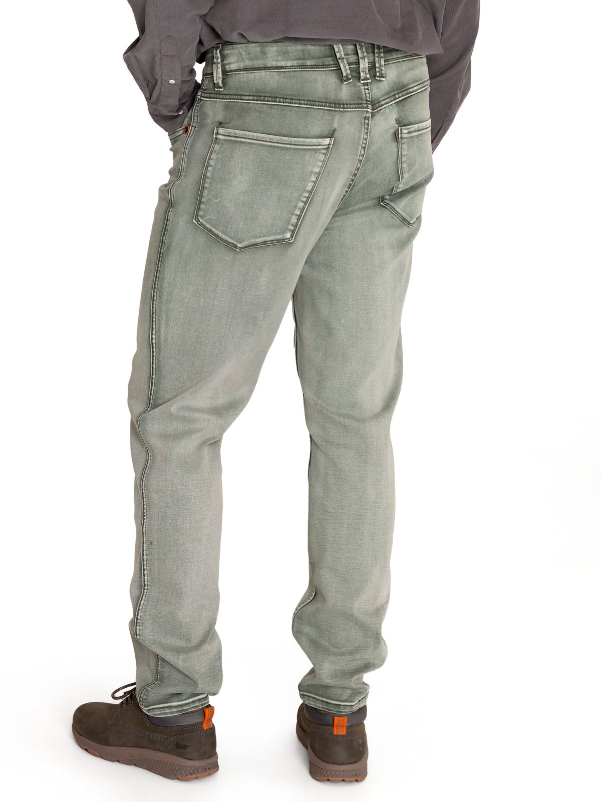 Jeans Natural Flex Hombre Baycolor Verde Rockford