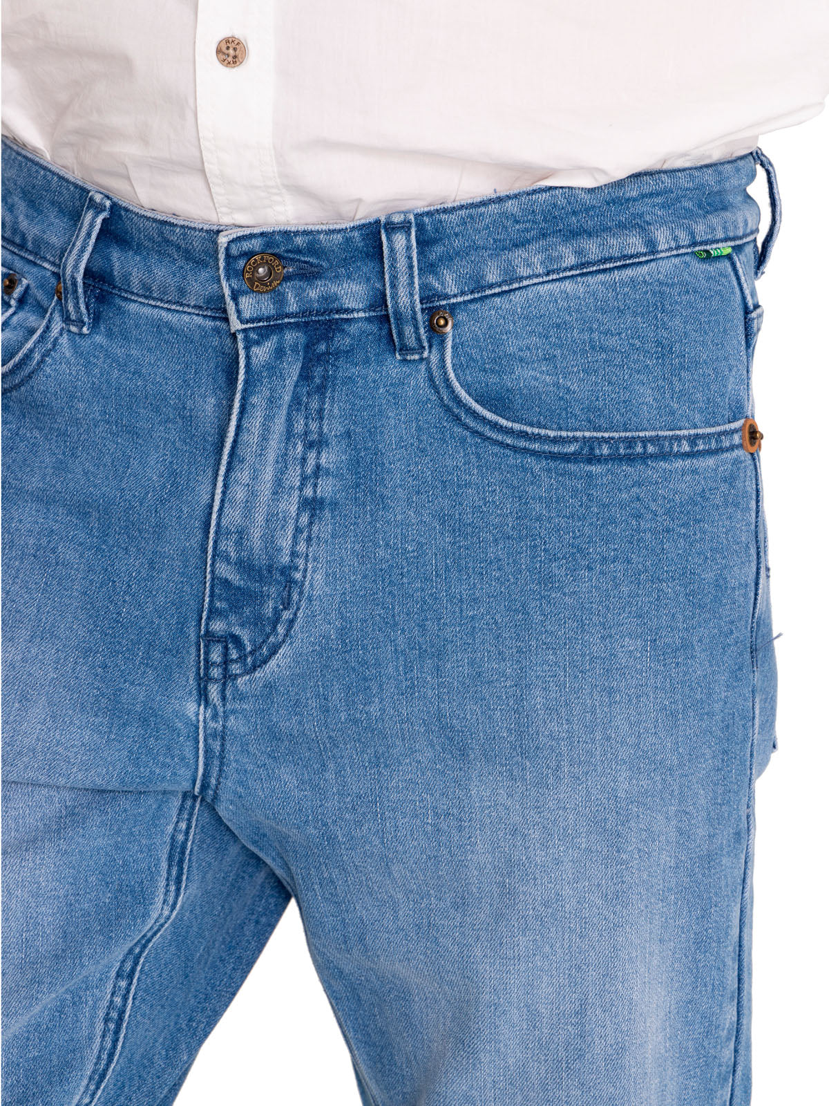 Jeans Algodón Orgánico Hombre Tommy Azul Rockford