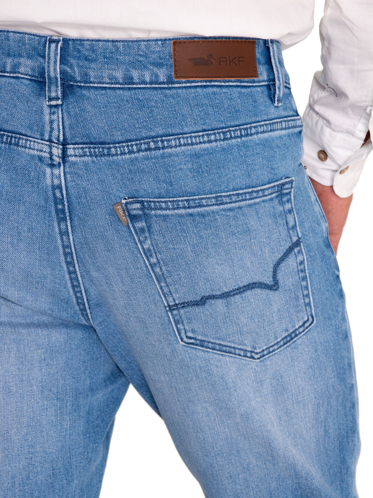Jeans Algodón Orgánico Hombre Tommy Azul Rockford