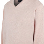 Sweater Cashmere Hombre Cash V Café Rockford