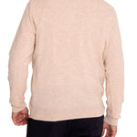 Sweater Cashmere Hombre Cash V Café Rockford
