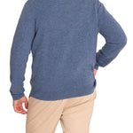 Sweater Cashmere Hombre Cash V Azul Rockford