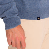 Sweater Cashmere Hombre Cash V Azul Rockford