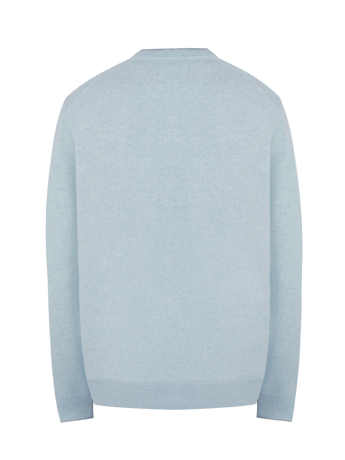 Sweater Cashmere Hombre Cash V Celeste Rockford