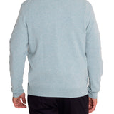 Sweater Cashmere Hombre Cash V Celeste Rockford