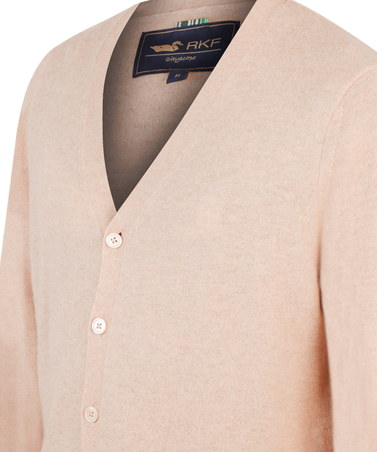 Sweater Cashmere Hombre Cash But Café Rockford