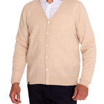 Sweater Cashmere Hombre Cash But Café Rockford
