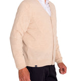 Sweater Cashmere Hombre Cash But Café Rockford