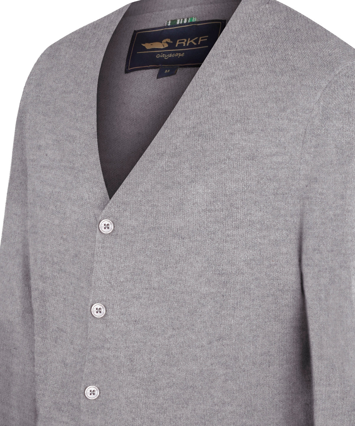 Sweater Cashmere Hombre Cash But Gris Rockford