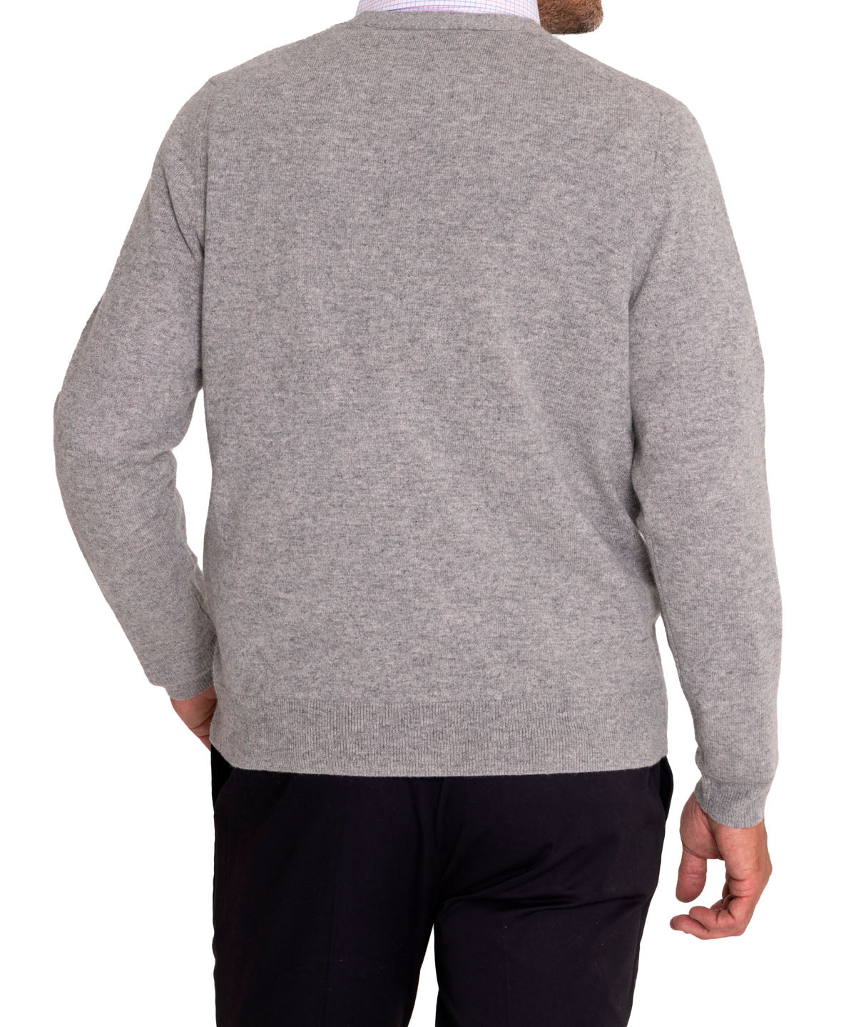 Sweater Cashmere Hombre Cash But Gris Rockford