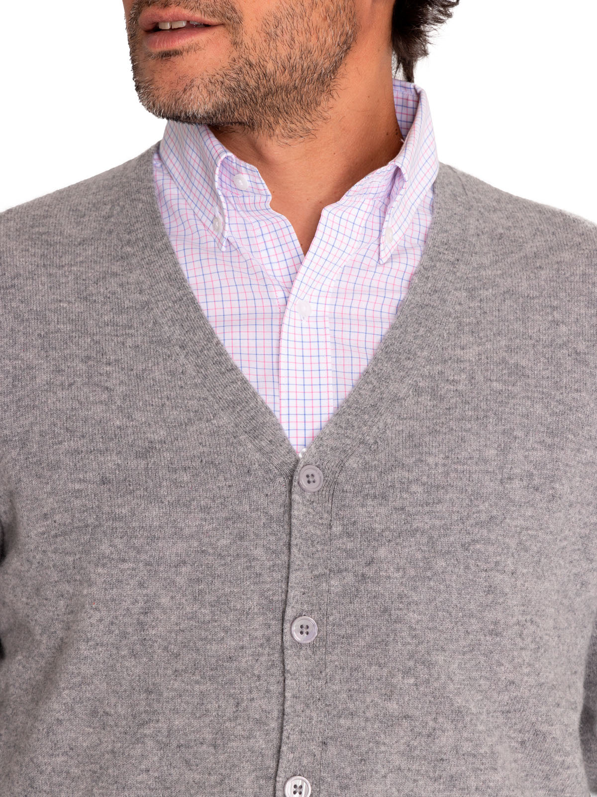 Sweater Cashmere Hombre Cash But Gris Rockford
