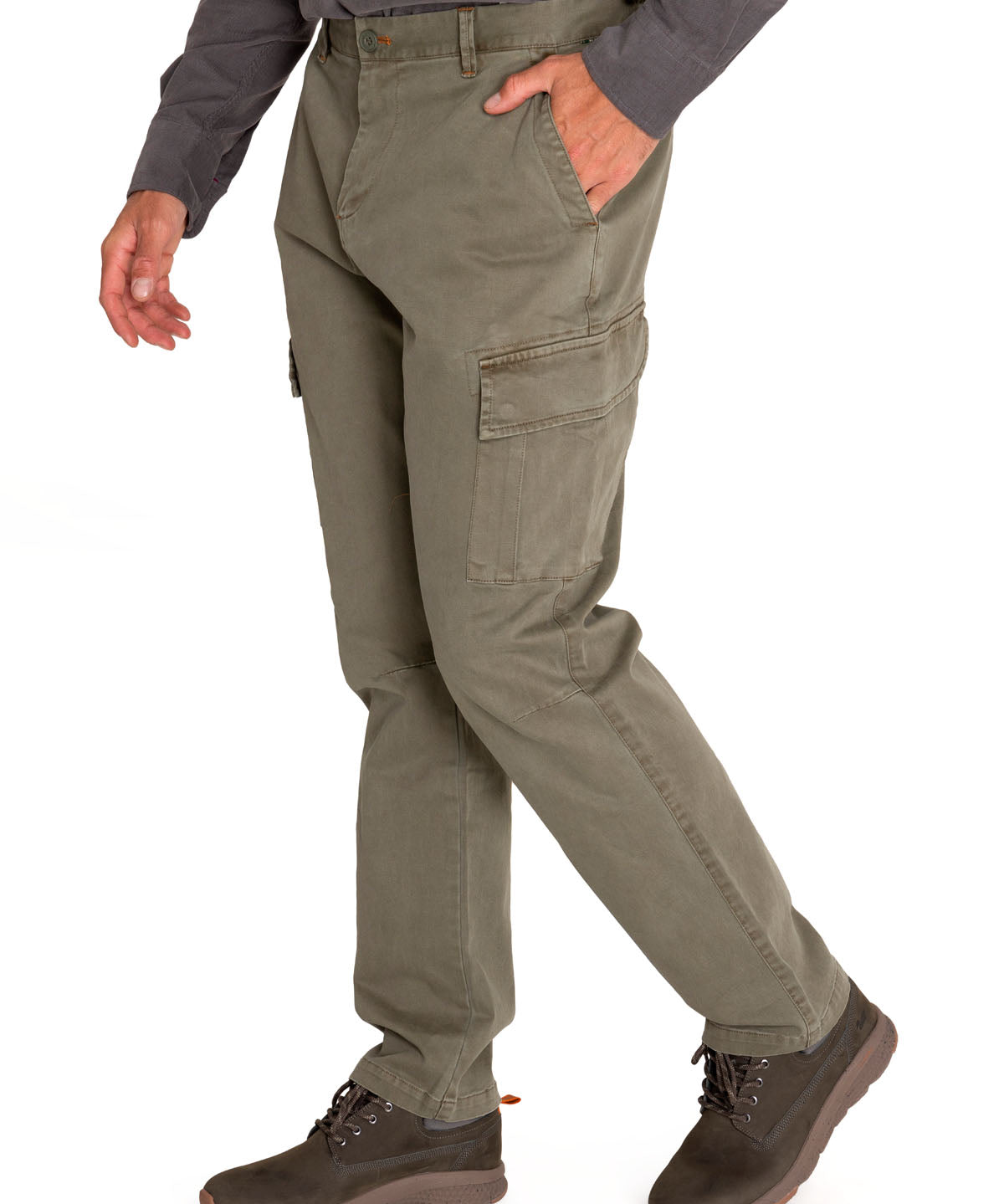 Pantalón Natural Flex Hombre Pipo Verde Rockford
