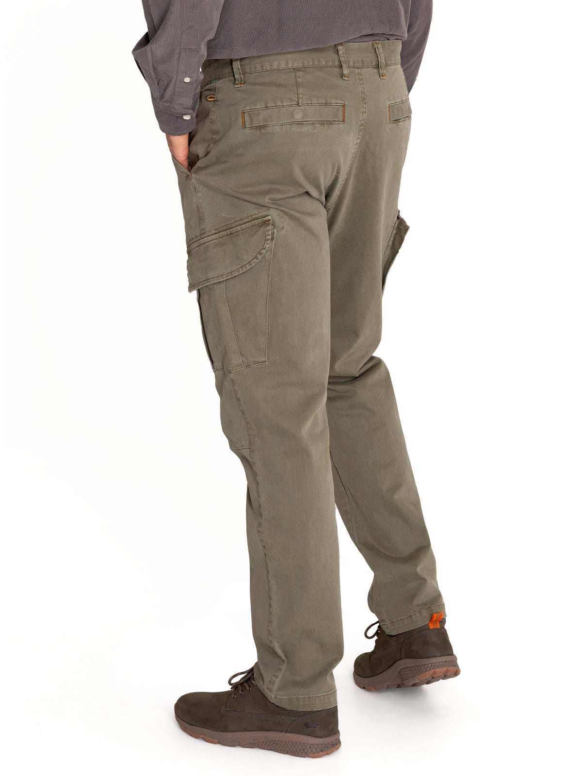 Pantalón Natural Flex Hombre Pipo Verde Rockford