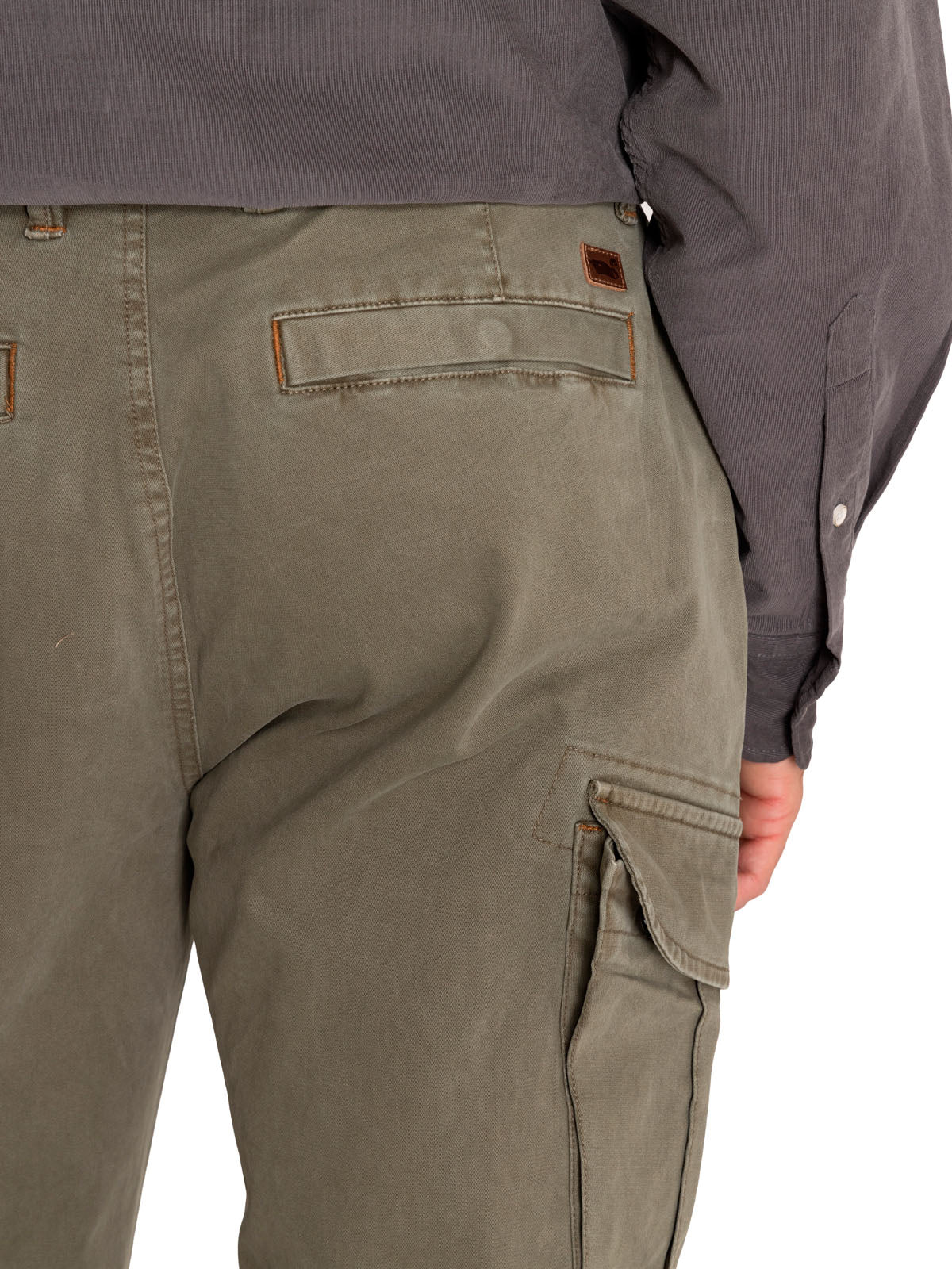 Pantalón Natural Flex Hombre Pipo Verde Rockford