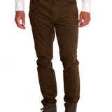 Pantalón Natural Flex Hombre Corduroy Verde Rockford