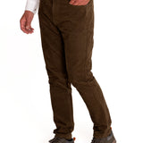Pantalón Natural Flex Hombre Corduroy Verde Rockford