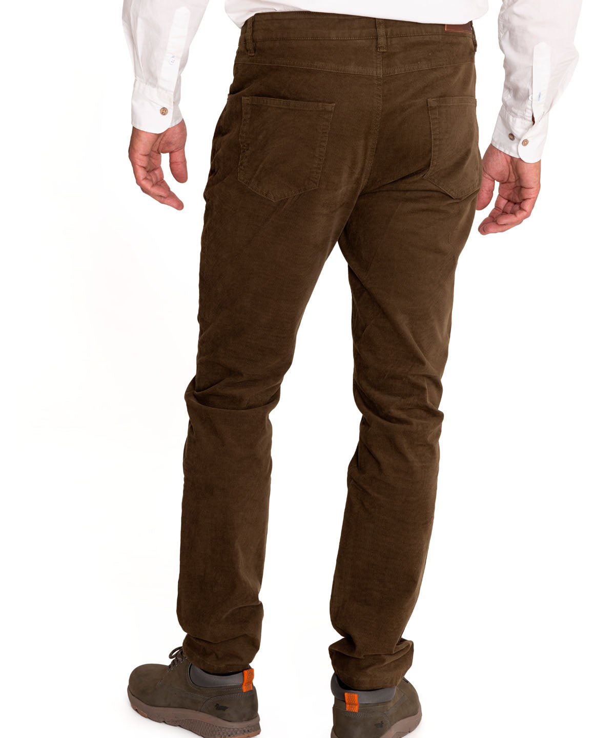 Pantalón Natural Flex Hombre Corduroy Verde Rockford
