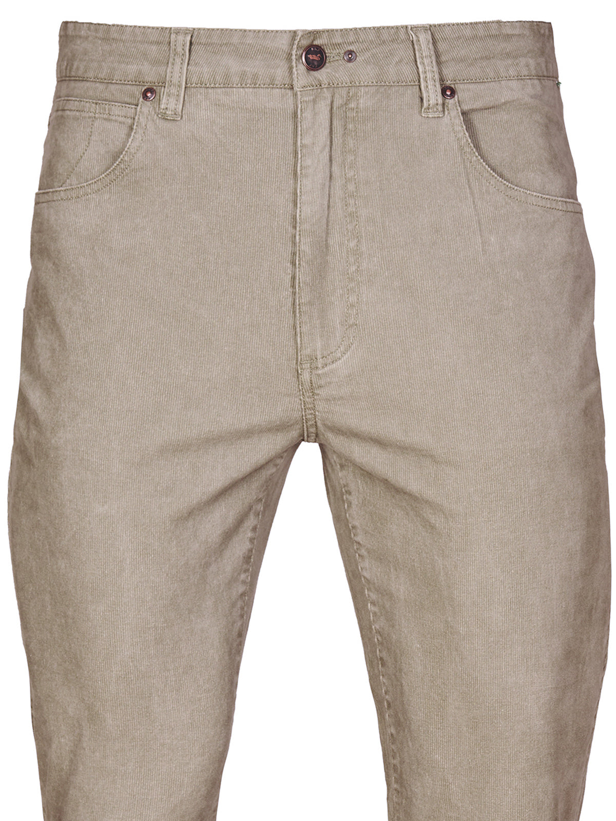 Pantalón Natural Flex Hombre Corduroy Beige Rockford