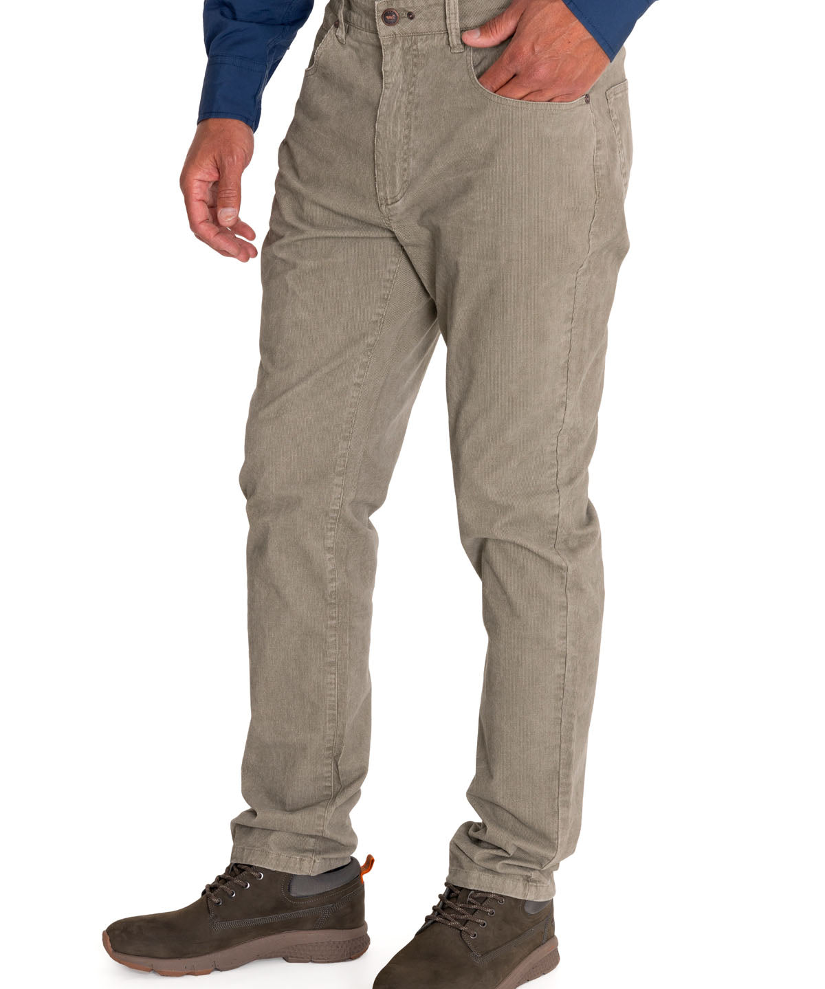 Pantalón Natural Flex Hombre Corduroy Beige Rockford