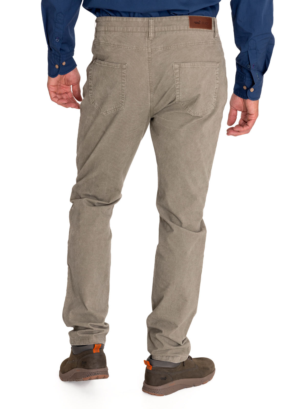 Pantalón Natural Flex Hombre Corduroy Beige Rockford