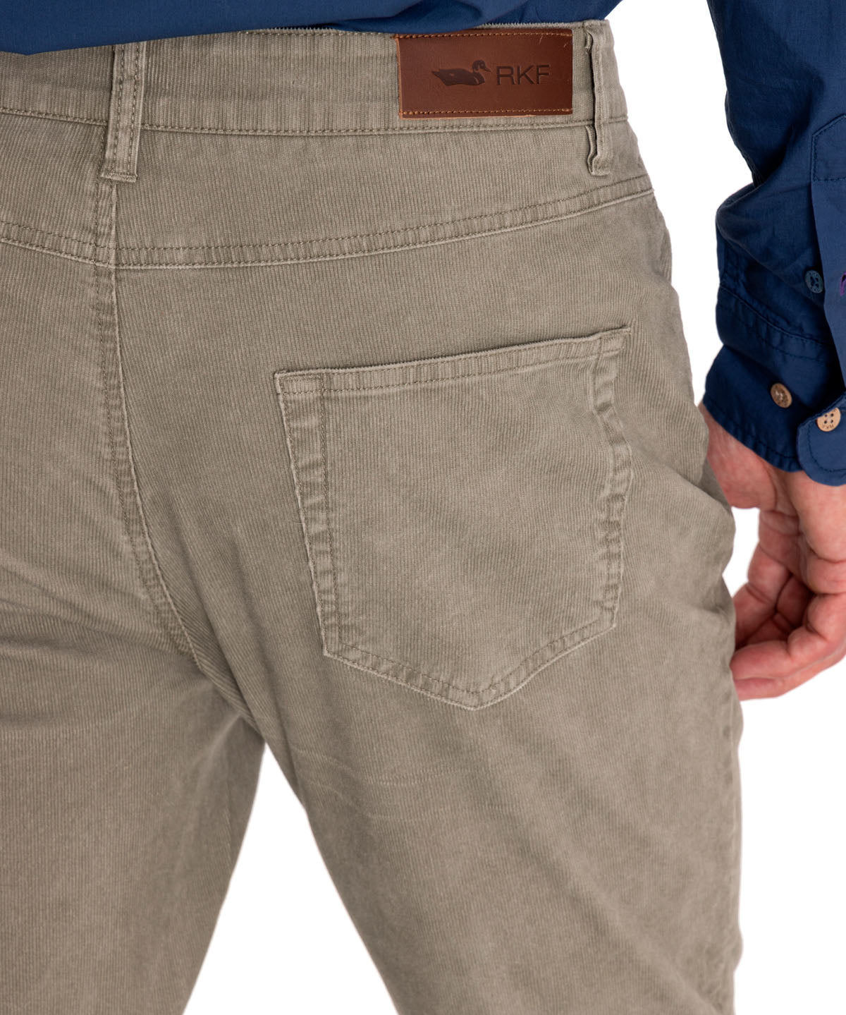 Pantalón Natural Flex Hombre Corduroy Beige Rockford