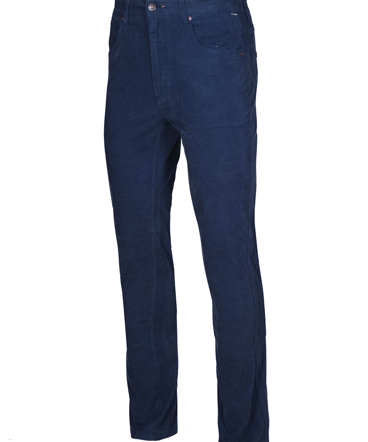 Pantalón Natural Flex Hombre Corduroy Azul Rockford