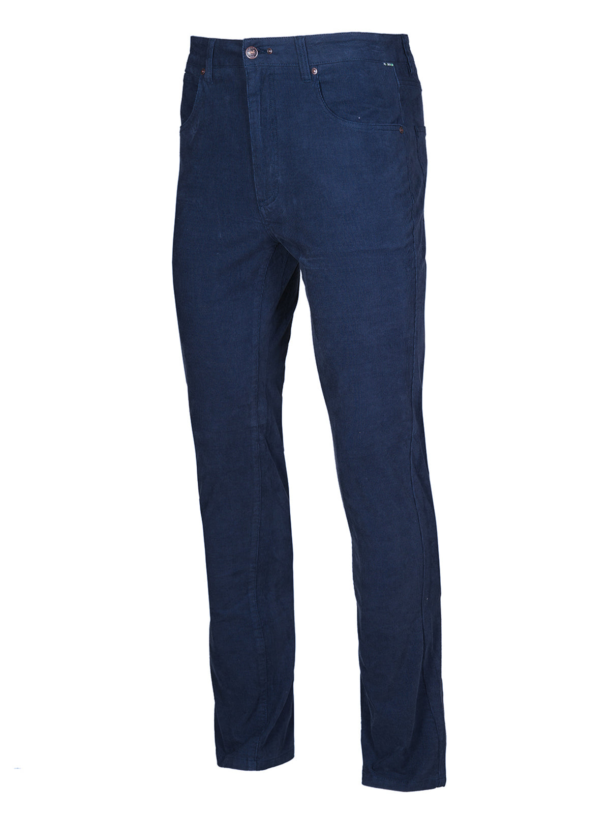 Pantalón Natural Flex Hombre Corduroy Azul Rockford
