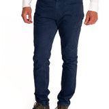 Pantalón Natural Flex Hombre Corduroy Azul Rockford