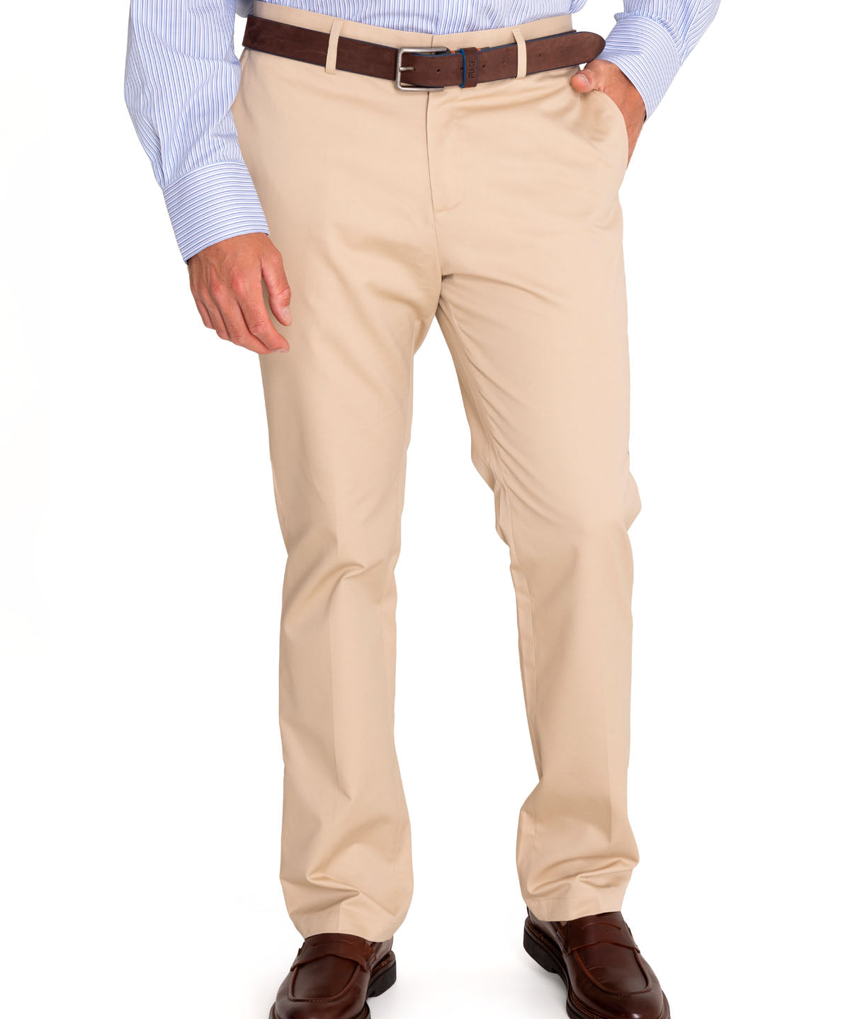 Pantalón Libre De Arrugas Hombre Classic Beige Rockford
