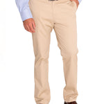 Pantalón Libre De Arrugas Hombre Classic Beige Rockford
