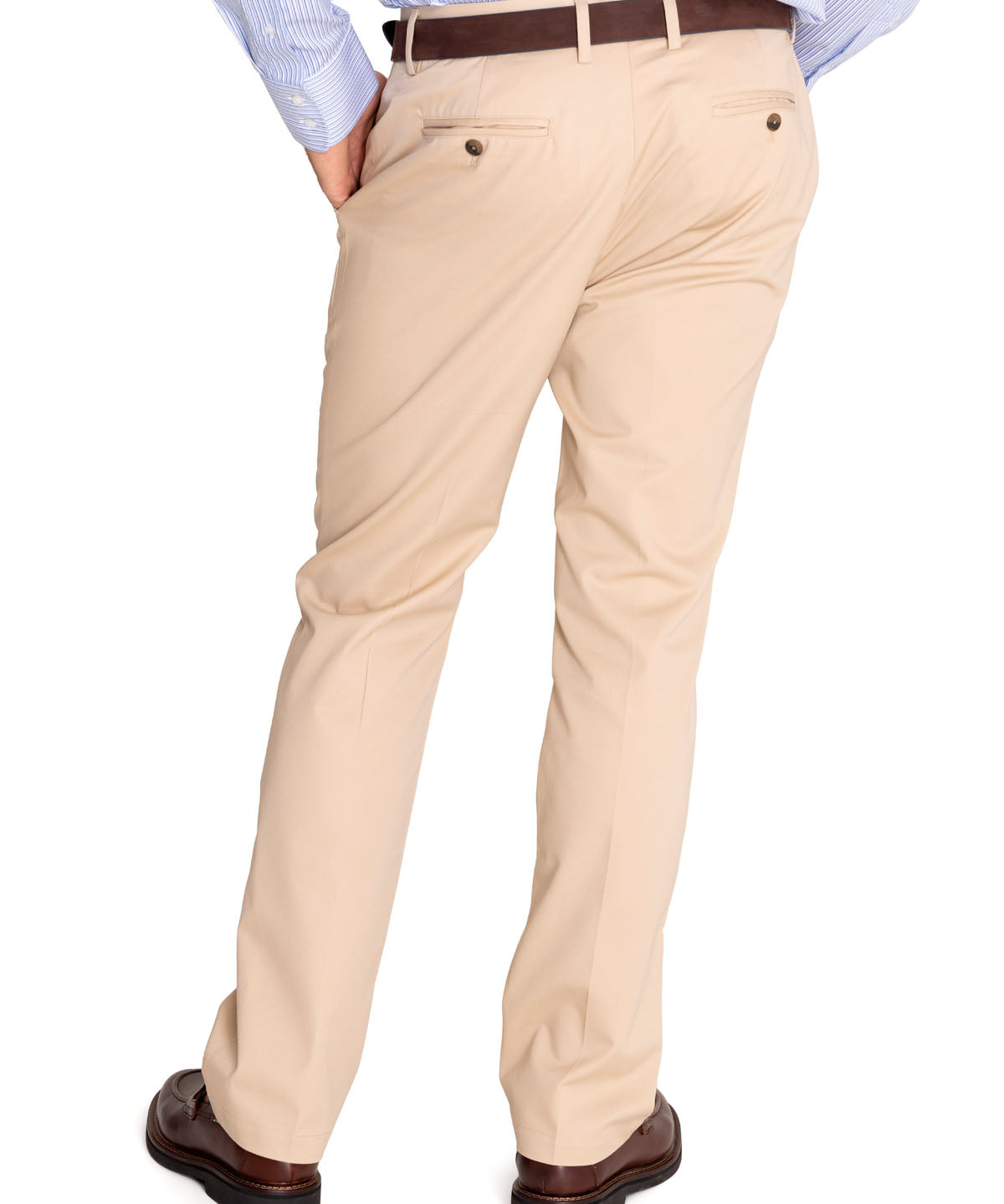 Pantalón Libre De Arrugas Hombre Classic Beige Rockford